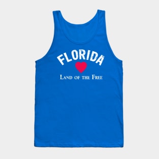 FLORIDA LAND OF THE FREE Tank Top